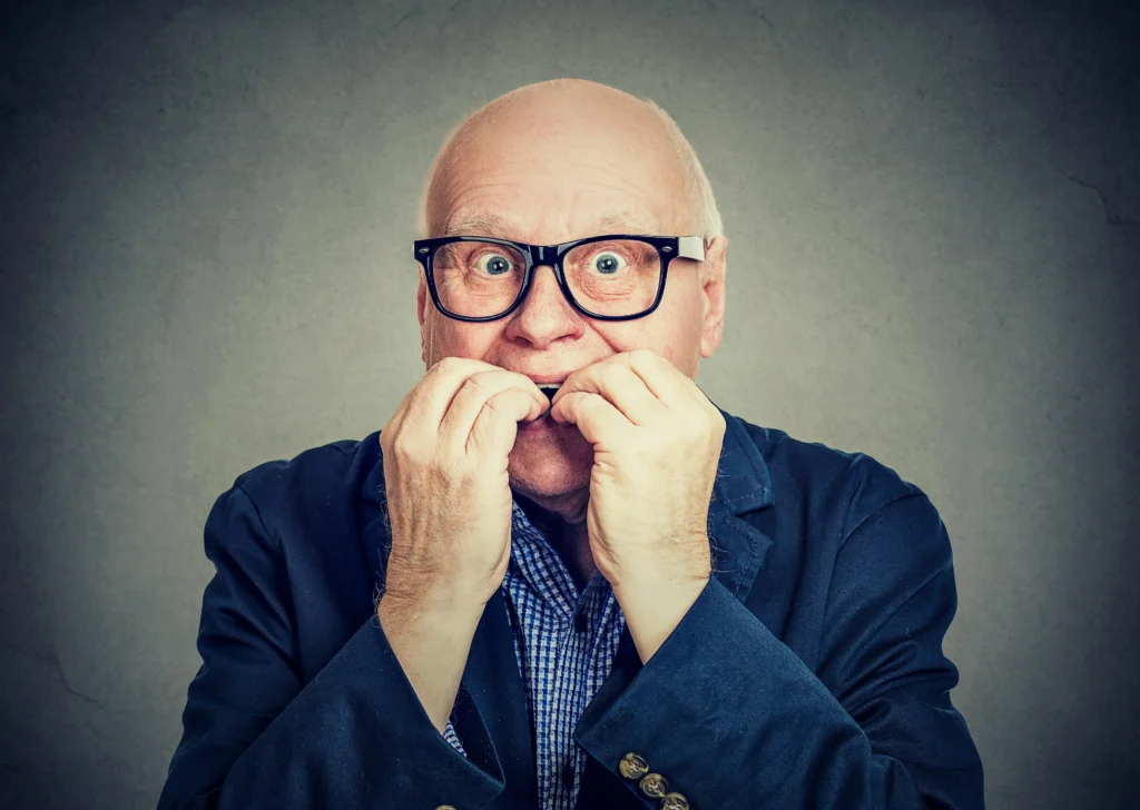 Person With Dementia Picking At Teeth When To Intervene